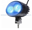 Lampa ostrzegawcza LED BLUE SPOT, niebieski punkt 10-110V