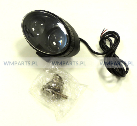 Lampa ostrzegawcza LED BLUE SPOT, niebieski punkt 10-110V