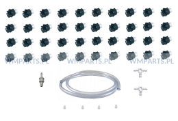 System uzupełniania wody w baterii trakcyjnej 80V, pływak 16,5 mm